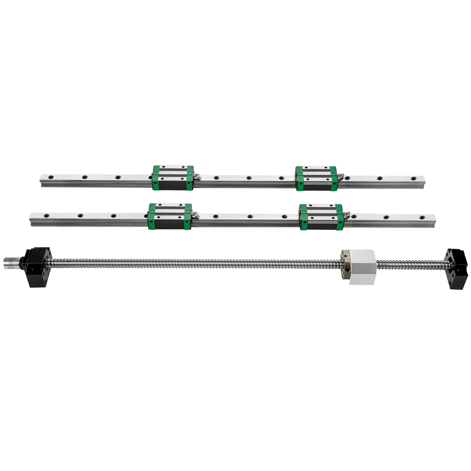 Linear Guide Rail 2Pcs HGR20-1 - Hgr20 Linear Guide Rail Ballscrew Set recension och pris
