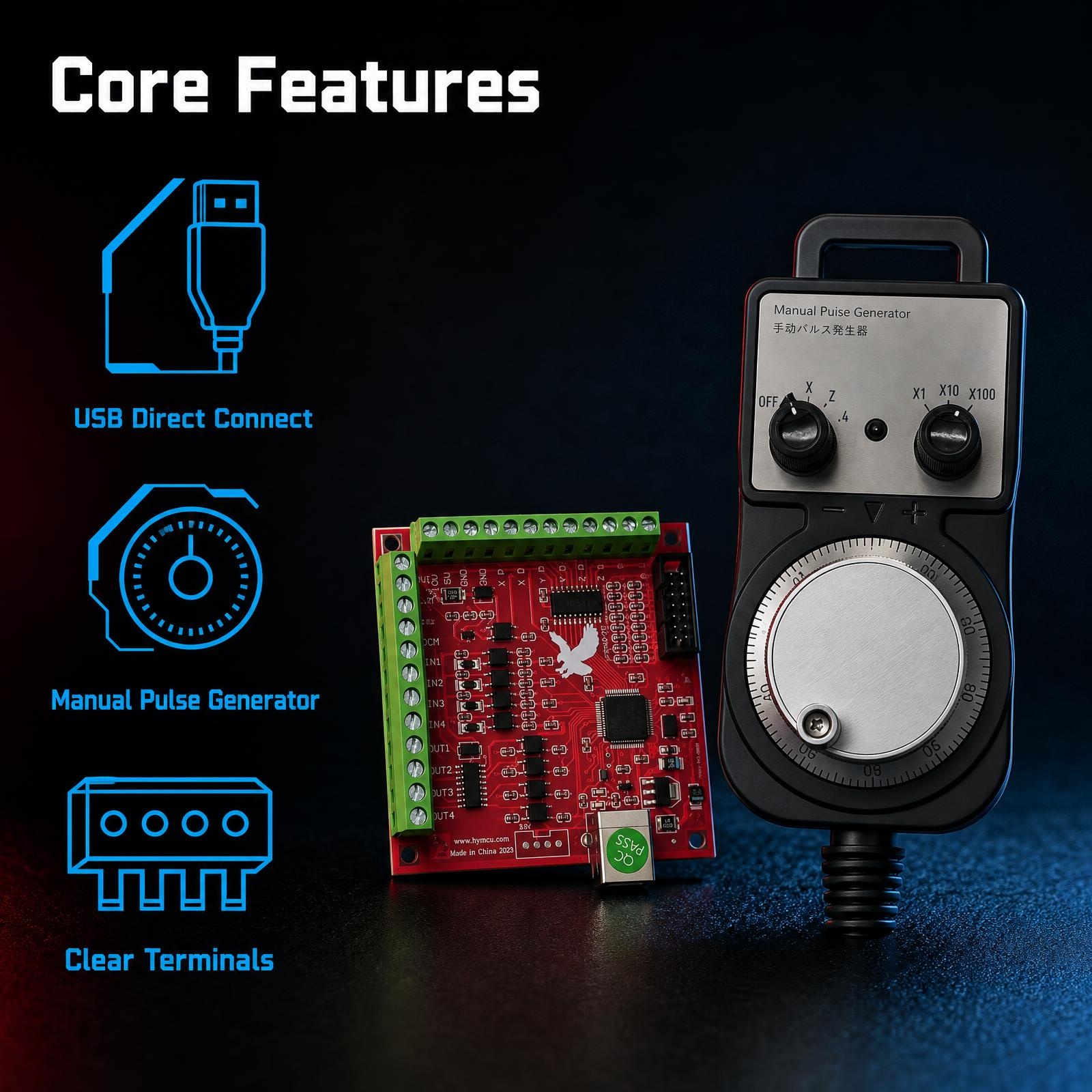 4 Axis USB Mach3 CNC Controlle - Mach3 Usb Cnc Controller 4 Axis 100Khz recension och pris